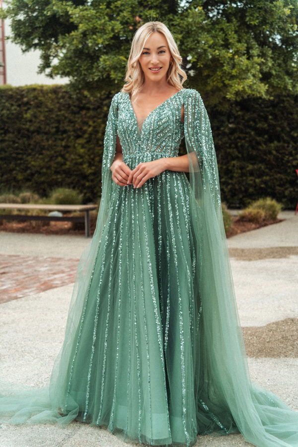 gl3494-sage-2-long-mother-of-bride-mesh-beads-sequin-sheer-open-zipper-v-back-cape-sleeve-illusion-sweetheart-a-line-cape