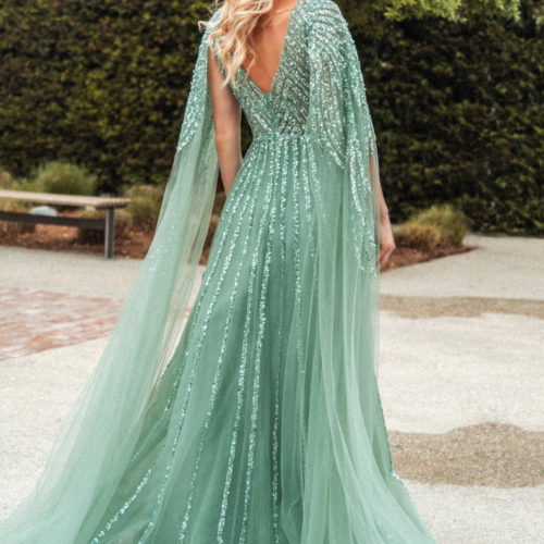gl3494-sage-3-long-mother-of-bride-mesh-beads-sequin-sheer-open-zipper-v-back-cape-sleeve-illusion-sweetheart-a-line-cape