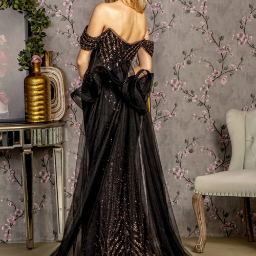 gl3496-black-2-long-prom-pageant-mother-of-bride-mesh-beads-metallic-sequin-open-zipper-off-shoulder-sweetheart-mermaid