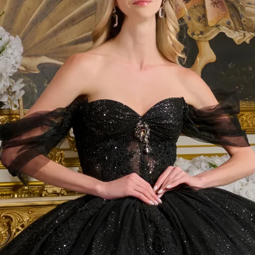 gl3502-black-d1-floor-length-quinceanera-new-arrivals-restock-mesh-beads-jewel-glitter-corset-cut-away-shoulder-sweetheart-ball-gown