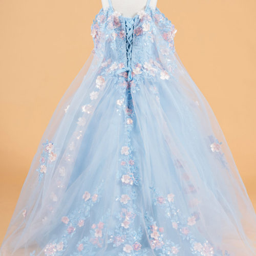 gk118-blue-2o-tea-length-kids-new-arrivals-mesh-applique-embroidery-sequin-glitter-corset-cut-away-shoulder-sweetheart-ball-gown