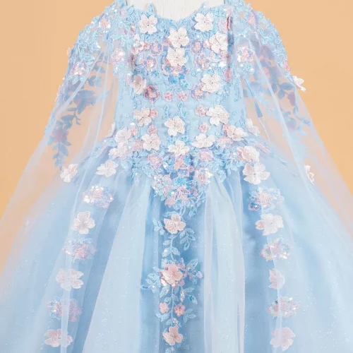 gk118-blue-d1-tea-length-kids-new-arrivals-mesh-applique-embroidery-sequin-glitter-corset-cut-away-shoulder-sweetheart-ball-gown