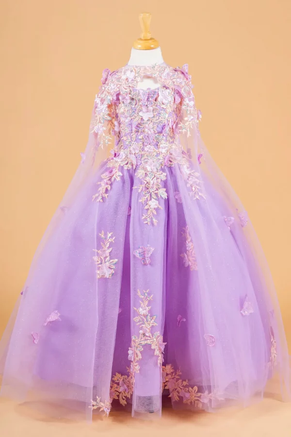 gk119-lilac-1o-tea-length-kids-new-arrivals-tulle-applique-embroidery-sequin-glitter-corset-spaghetti-strap-sweetheart-ball-gown