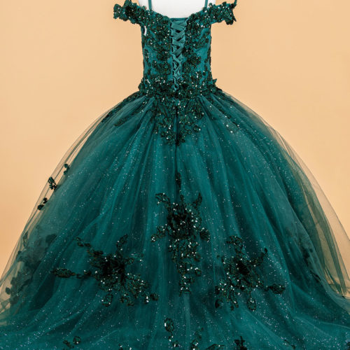 gk121-green-2o-tea-length-kids-new-arrivals-tulle-applique-embroidery-sequin-glitter-corset-cut-away-shoulder-boat-neck-ball-gown