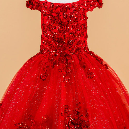 gk121-red-d1-tea-length-kids-new-arrivals-tulle-applique-embroidery-sequin-glitter-corset-cut-away-shoulder-boat-neck-ball-gown