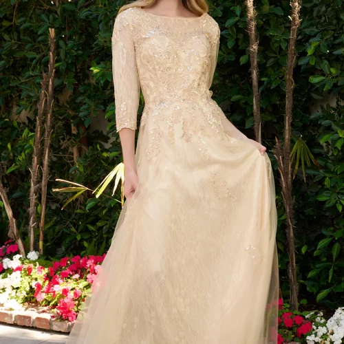 gl3629-champagne-1o-long-mother-of-bride-lace-mesh-embroidery-sequin-zipper-three-quarter-sleeve-sleeve-boat-neck-a-line