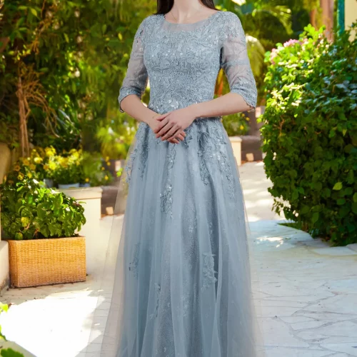 gl3629-smoky-blue-1o-long-mother-of-bride-new-arrivals-lace-mesh-embroidery-sequin-zipper-three-quarter-sleeve-sleeve-boat-neck