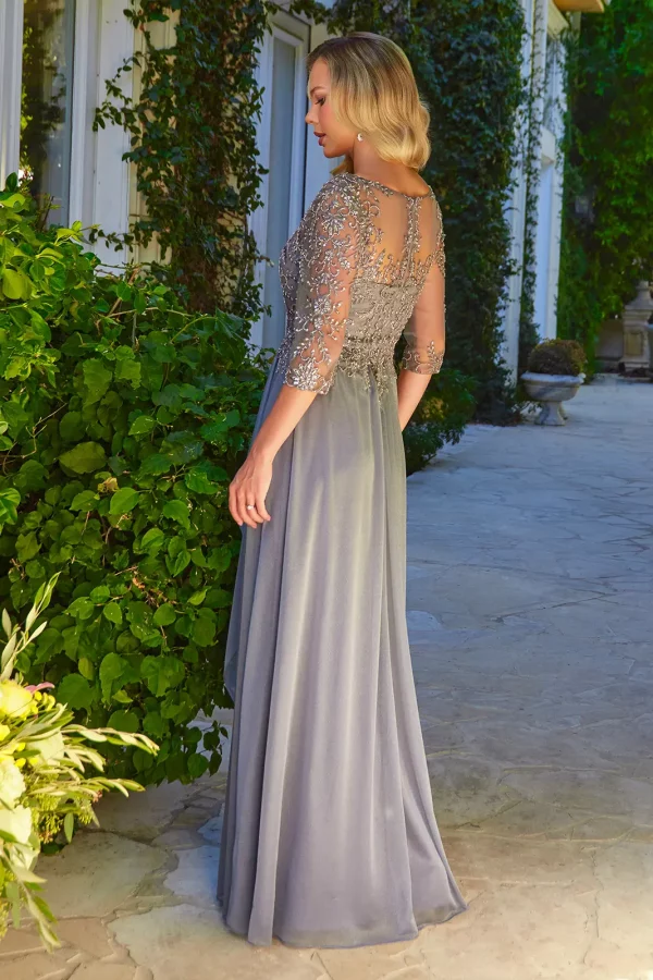 Embellished Jersey Dress Side View