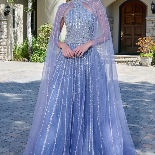 gl3669-dusty-blue-1o-floor-length-prom-pageant-new-arrivals-tulle-beads-jewel-sequin-zipper-cape-sleeve-halter-a-line
