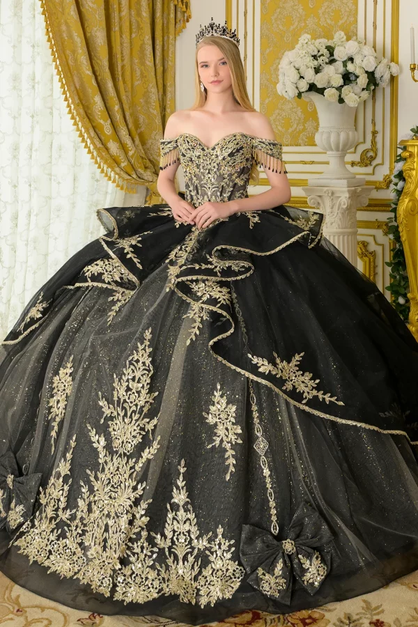 gl3670-black-1o-tail-quinceanera-new-arrivals-tulle-beads-embroidery-jewel-sequin-glitter-corset-off-shoulder-v-neck-ball-gown