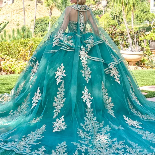 gl3671-green-2o-tail-quinceanera-new-arrivals-tulle-beads-embroidery-jewel-sequin-glitter-corset-strapless-v-neck-ball-gown