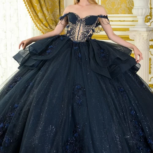 gl3676-navy-1o-tail-quinceanera-new-arrivals-tulle-applique-beads-embroidery-jewel-sequin-glitter-corset-off-shoulder-v-neck-ball-gown