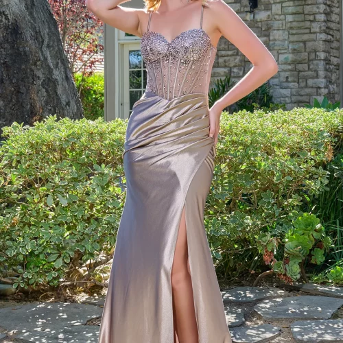 gl3677-mocha-1o-floor-length-prom-pageant-new-arrivals-satin-mesh-beads-sequin-glitter-corset-spaghetti-strap-v-neck-fitted