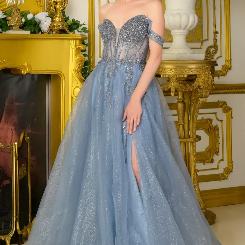 gl3682-dusty-blue-1o-floor-length-prom-pageant-new-arrivals-tulle-applique-beads-embroidery-sequin-glitter-corset-off-shoulder-v-neck-a-line