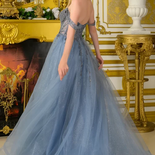 gl3682-dusty-blue-2o-floor-length-prom-pageant-new-arrivals-tulle-applique-beads-embroidery-sequin-glitter-corset-off-shoulder-v-neck-a-line