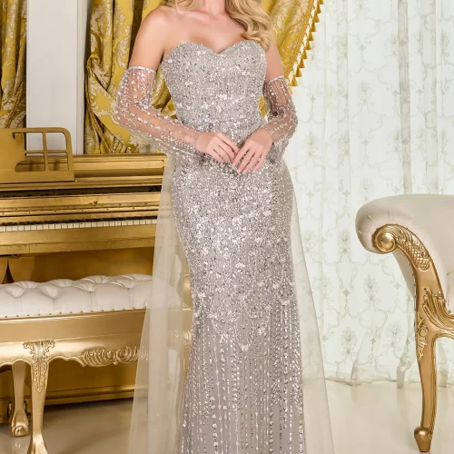 gl3705-dark-silver-3o-floor-length-mother-of-bride-new-arrivals-mesh-beads-sequin-zipper-off-shoulder-sweetheart-fitted