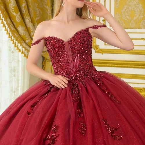 gl3712-burgundy-d1-tail-quinceanera-new-arrivals-tulle-beads-sequin-glitter-corset-spaghetti-strap-v-neck-ball-gown
