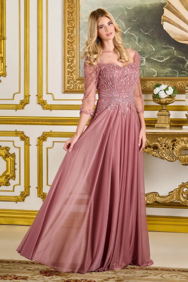 gl3787-dusty-rose-1o-floor-length-mother-of-bride-new-arrivals-jersey-mesh-beads-embroidery-jewel-sequin-zipper-three-quarter-sleeve-sleeve-sweetheart-a-line