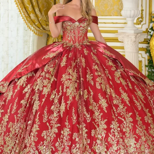 gl3791-burgundy-1o-tail-quinceanera-new-arrivals-satin-tulle-jewel-sequin-glitter-corset-off-shoulder-v-neck-ball-gown