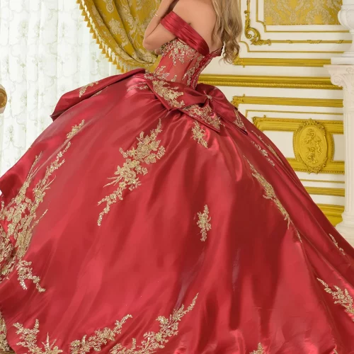 gl3791-burgundy-2o-tail-quinceanera-new-arrivals-satin-tulle-jewel-sequin-glitter-corset-off-shoulder-v-neck-ball-gown