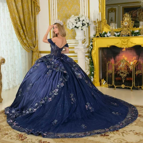 gl3793-navy-3o-tail-quinceanera-new-arrivals-satin-mesh-embroidery-sequin-corset-off-shoulder-v-neck-ball-gown