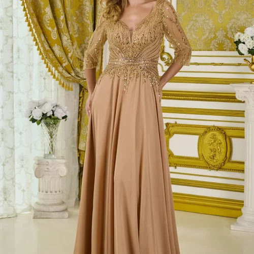 gl3796-gold-1o-floor-length-mother-of-bride-new-arrivals-chiffon-mesh-beads-jewel-sequin-zipper-three-quarter-sleeve-sleeve-v-neck-a-line
