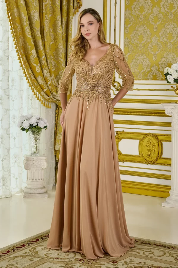 gl3796-gold-1o-floor-length-mother-of-bride-new-arrivals-chiffon-mesh-beads-jewel-sequin-zipper-three-quarter-sleeve-sleeve-v-neck-a-line