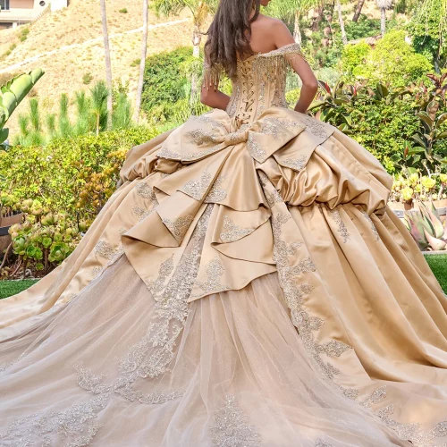 gl3810-gold-2o-tail-quinceanera-new-arrivals-satin-tulle-embroidery-jewel-sequin-corset-off-shoulder-v-neck-ball-gown