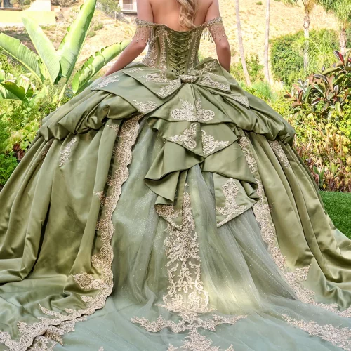 gl3810-olive-2o-tail-quinceanera-new-arrivals-satin-tulle-embroidery-jewel-sequin-corset-off-shoulder-v-neck-ball-gown