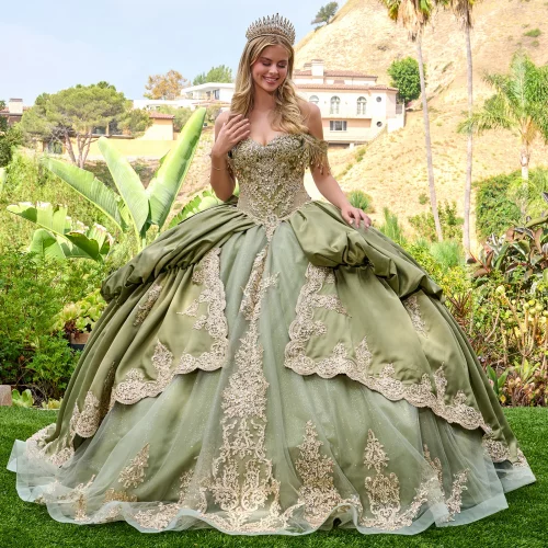 gl3810-olive-3o-tail-quinceanera-new-arrivals-satin-tulle-embroidery-jewel-sequin-corset-off-shoulder-v-neck-ball-gown