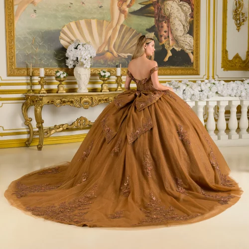 gl3811-brown-3o-tail-quinceanera-new-arrivals-tulle-beads-embroidery-jewel-sequin-glitter-corset-off-shoulder-v-neck-ball-gown