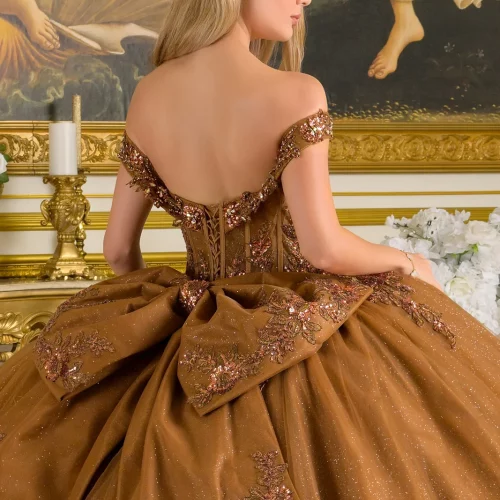 gl3811-brown-d2-tail-quinceanera-new-arrivals-tulle-beads-embroidery-jewel-sequin-glitter-corset-off-shoulder-v-neck-ball-gown