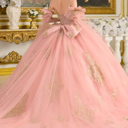 gl3814-dusty-rose-2o-tail-quinceanera-new-arrivals-tulle-embroidery-jewel-sequin-glitter-corset-spaghetti-strap-v-neck-ball-gown