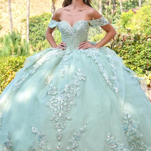 gl3815-sage-1o-tail-quinceanera-new-arrivals-tulle-beads-embroidery-jewel-sequin-glitter-corset-off-shoulder-v-neck-ball-gown