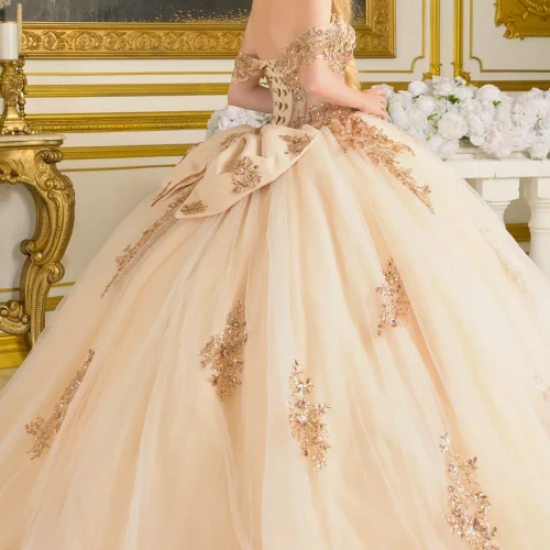 gl3816-champagne-2o-tail-quinceanera-new-arrivals-tulle-beads-embroidery-jewel-sequin-glitter-corset-off-shoulder-v-neck-ball-gown
