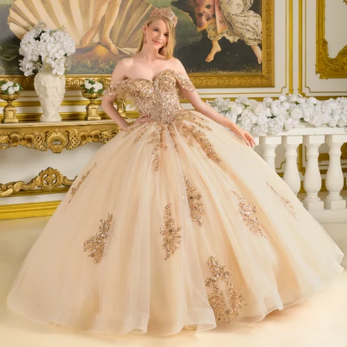 gl3816-champagne-3o-tail-quinceanera-new-arrivals-tulle-beads-embroidery-jewel-sequin-glitter-corset-off-shoulder-v-neck-ball-gown
