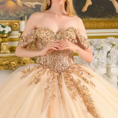 gl3816-champagne-d1-tail-quinceanera-new-arrivals-tulle-beads-embroidery-jewel-sequin-glitter-corset-off-shoulder-v-neck-ball-gown