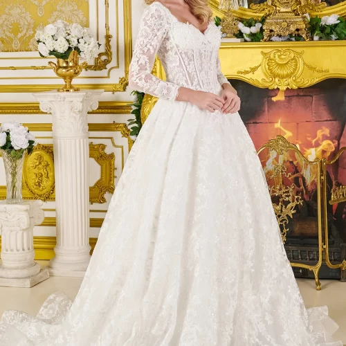 gl3819-off-white-1o-tail-wedding-gowns-new-arrivals-mesh-beads-embroidery-sequin-glitter-corset-three-quarter-sleeve-sleeve-v-neck-ball-gown-rev