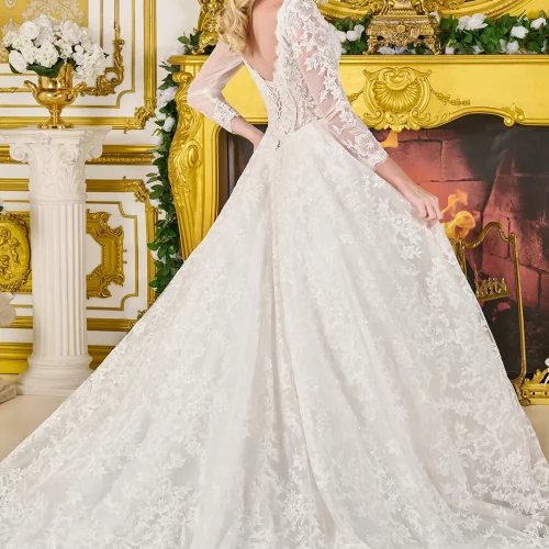 gl3819-off-white-2o-tail-wedding-gowns-new-arrivals-mesh-beads-embroidery-sequin-glitter-corset-three-quarter-sleeve-sleeve-v-neck-ball-gown-rev