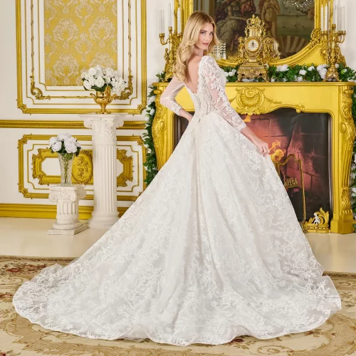 gl3819-off-white-3o-tail-wedding-gowns-new-arrivals-mesh-beads-embroidery-sequin-glitter-corset-three-quarter-sleeve-sleeve-v-neck-ball-gown-rev