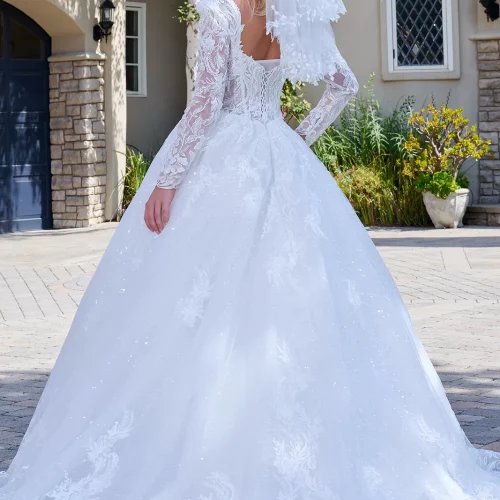 gl3820-off-white-2o-tail-wedding-gowns-new-arrivals-satin-mesh-beads-embroidery-sequin-corset-long-sleeve-v-neck-ball-gown