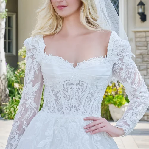 gl3820-off-white-d1-tail-wedding-gowns-new-arrivals-satin-mesh-beads-embroidery-sequin-corset-long-sleeve-v-neck-ball-gown-rev