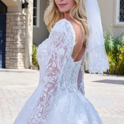 gl3820-off-white-d2-tail-wedding-gowns-new-arrivals-satin-mesh-beads-embroidery-sequin-corset-long-sleeve-v-neck-ball-gown