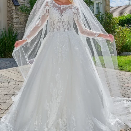 gl3823-off-white-1o-tail-wedding-gowns-new-arrivals-mesh-beads-embroidery-sequin-glitter-corset-long-sleeve-scoop-neck-ball-gown