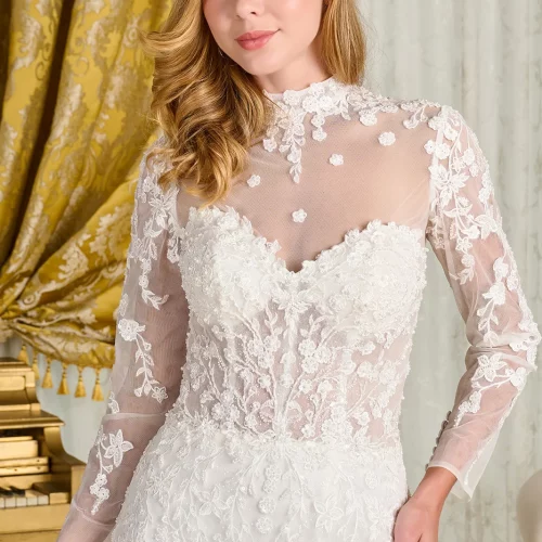 gl3830-off-white-d1-tail-wedding-gowns-new-arrivals-mesh-applique-beads-embroidery-sequin-glitter-corset-strapless-v-neck-trumpet