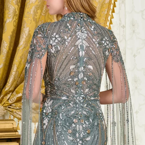 gl3836-gray-green-d2-floor-length-mother-of-bride-new-arrivals-mesh-beads-sequin-zipper-cape-sleeve-fitted