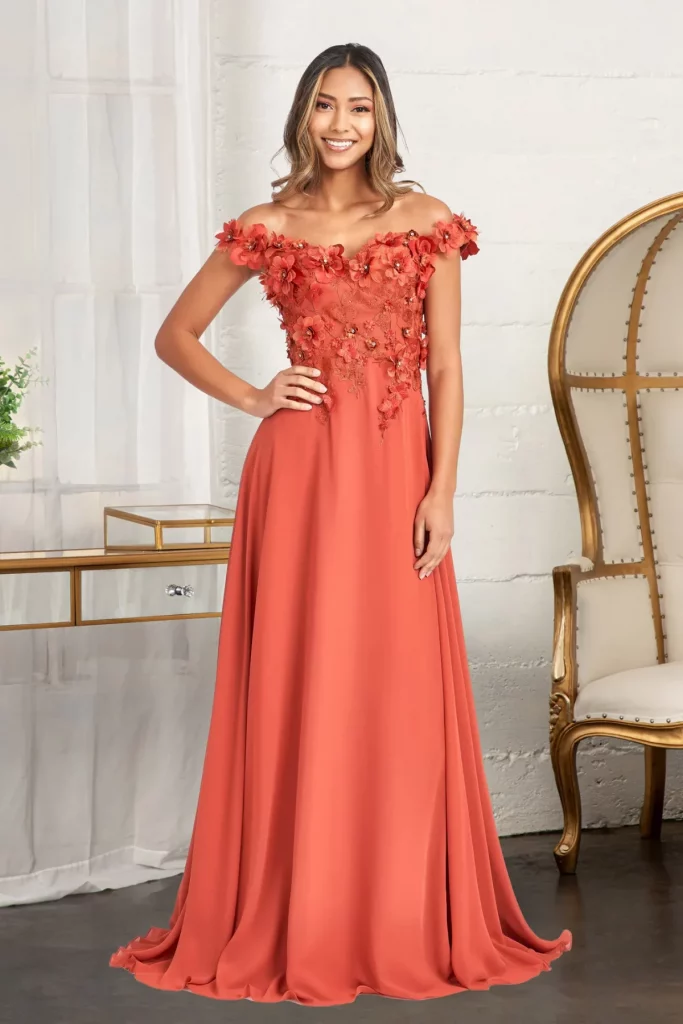 sienna long prom pageant wedding mother of bride chiffon dress