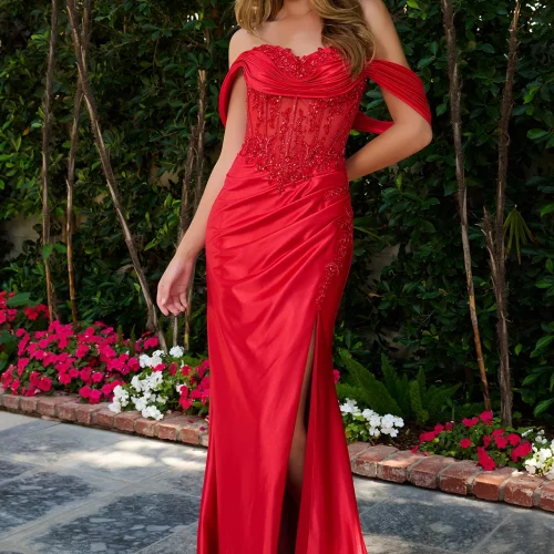 gl3852-red-1o-floor-length-prom-pageant-mother-of-bride-new-arrivals-satin-mesh-beads-embroidery-jewel-sequin-corset-off-shoulder-sweetheart-fitted