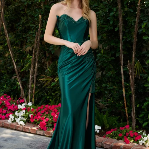 gl3853-green-1o-floor-length-prom-pageant-mother-of-bride-new-arrivals-satin-mesh-beads-embroidery-sequin-corset-strapless-sweetheart-fitted