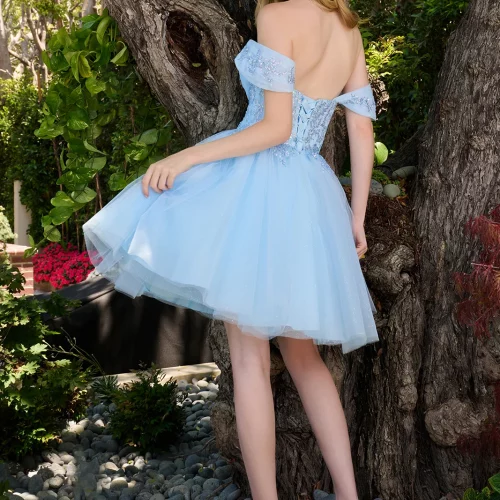 gs3859-baby-blue-2o-short-homecoming-cocktail-new-arrivals-mesh-glitter-netting-sequin-glitter-corset-off-shoulder-straight-across-a-line